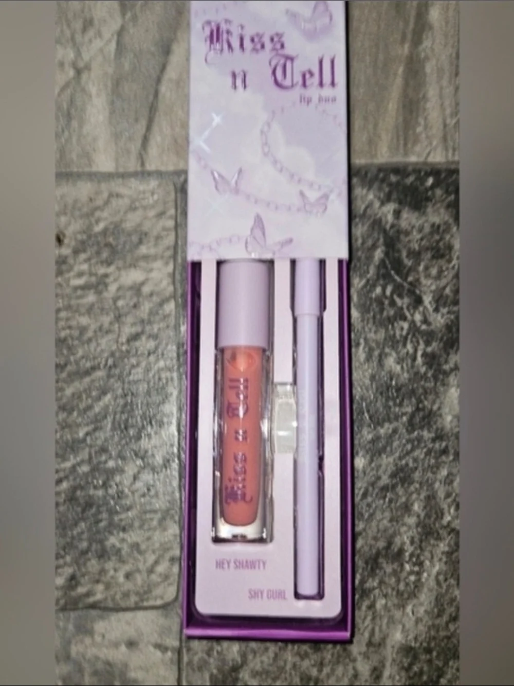 Beauty Creations Kiss n Tell Lip Duo BNIB